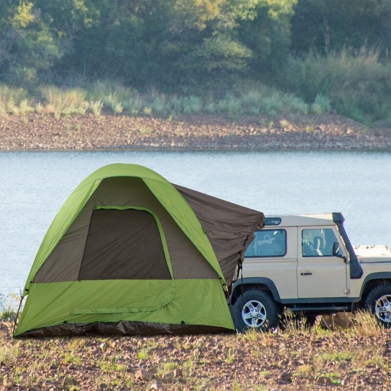 Autozelt Campingzelt Reisezelt Sonnenschutz für 4-5 Personen Glasfaser Polyester