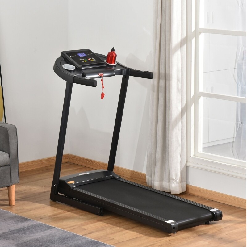 Elektrisches Laufband faltbar mit LED-Anzeige 1-12 km/h