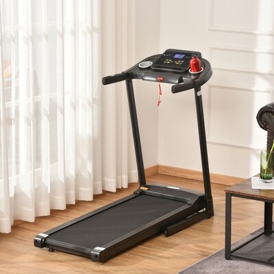 Elektrisches Laufband faltbar mit LED-Anzeige 1-12 km/h