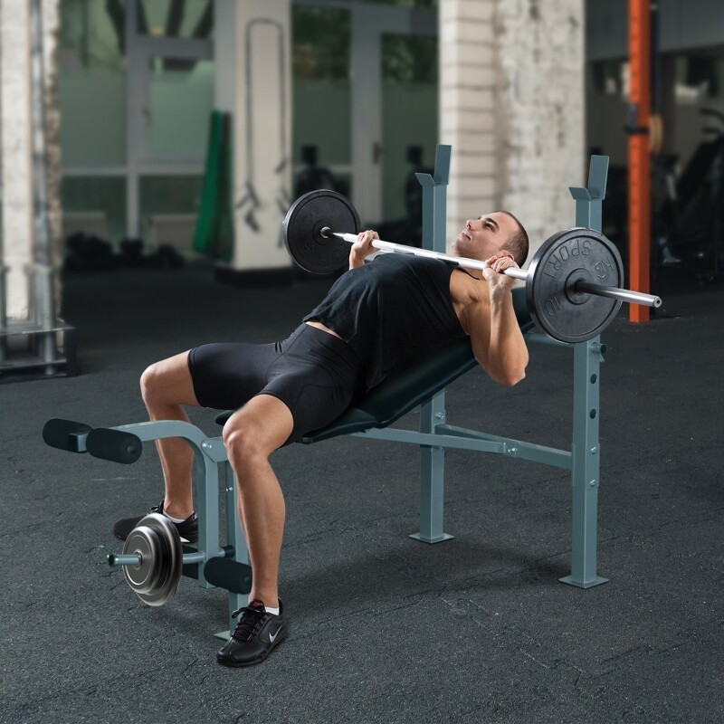 Multifunktionale Schrägbank Trainingsbank Hantelbank