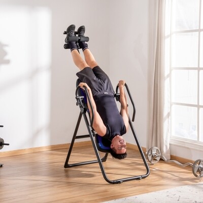 Inversionsbank klappbarer Schwerkrafttrainer 132 cm x 71 cm x 145 cm