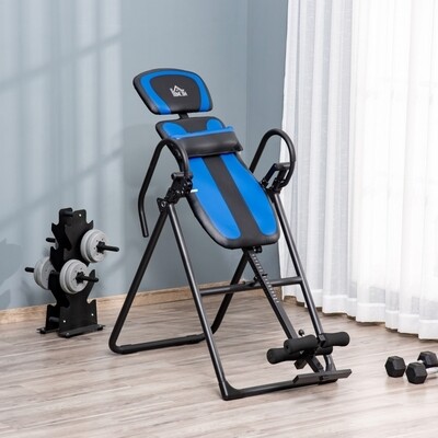 Inversionsbank klappbarer Schwerkrafttrainer 132 cm x 71 cm x 145 cm