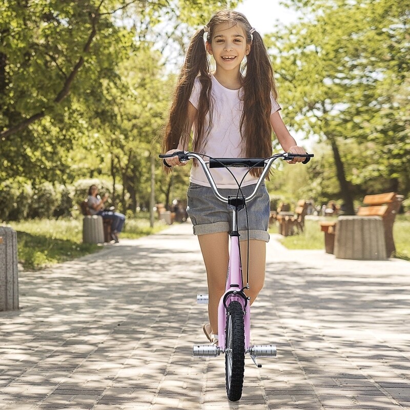 Kinderroller Scooter ab 5 Jahren Rosa