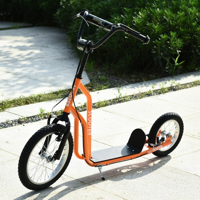 Tretroller Scooter Cityroller Kinder Aluminium  Orange