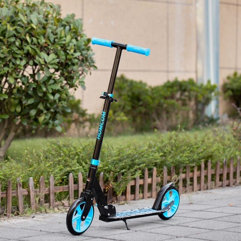 Kinderscooter, Roller klappbar blau