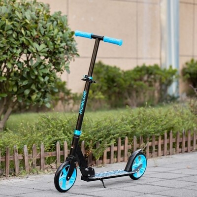 Kinderscooter, Roller klappbar blau