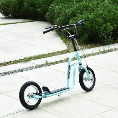 Tretroller für Kinder blau