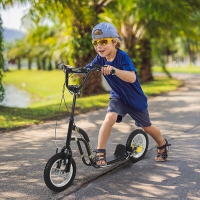 Tretroller, Scooter für Kinder schwarz