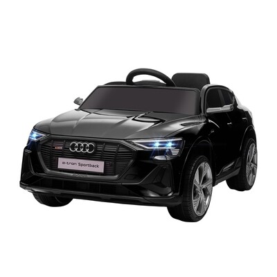Kinder-Elektroauto Audi e-tron 3-8 km/h Schwarz 108 x 60 x 47 cm