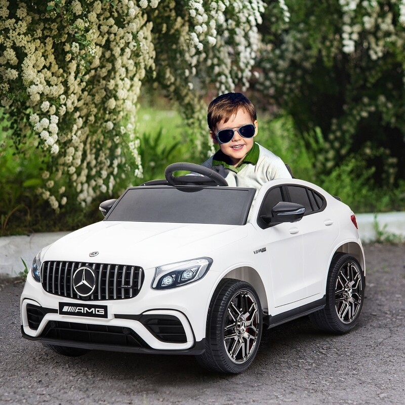 Kinderfahrzeug Kinderauto Elektroauto Mercedes-Benz GLA  3–8 Jahre PP Weiss