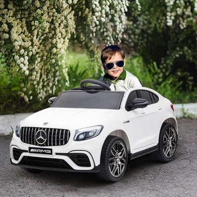 Kinderfahrzeug Kinderauto Elektroauto Mercedes-Benz GLA  3–8 Jahre PP Weiss