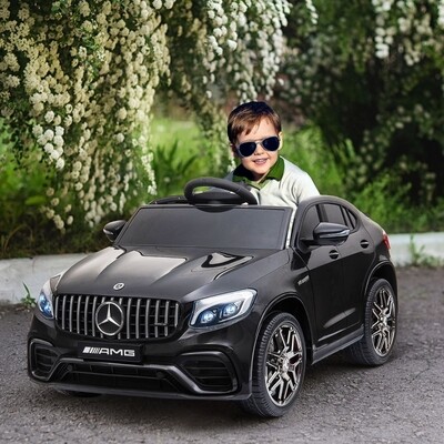Kinderfahrzeug Elektroauto Mercedes-Benz GLC  Schwarz