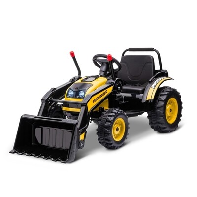 Kinder Elektrobagger Traktor Bagger Gelb