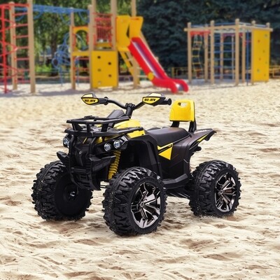 Elektro-Quad Kinder 100 cm x 65 cm x 73 cm gelb