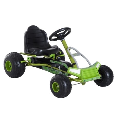 Tretauto Go Kart Tretfahrzeug ab 3 Jahre Grün
