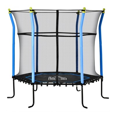 Trampolin für Kinder Gartentrampolin mit Sicherheitsnetz