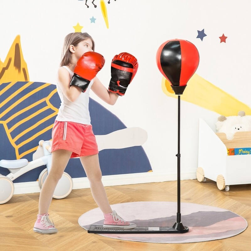 Punchingball Boxstand für Kinder 67,5 cm x 19 cm x 129,5 cm