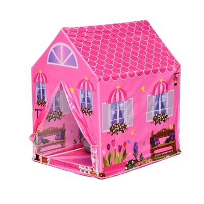 Kinderspielhaus Prinzessin Spielzelt ab 3 Jahren Rosa 93 x 69 x 103 cm