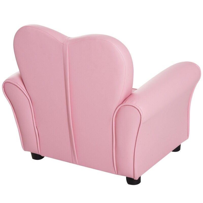 Kindersessel Kindersofa Prinzessin Minisofa Rosa