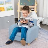 Kindersofa Kindersessel Blau