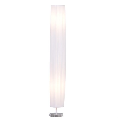 Stehleuchte Edelstahl 120cm Weiss