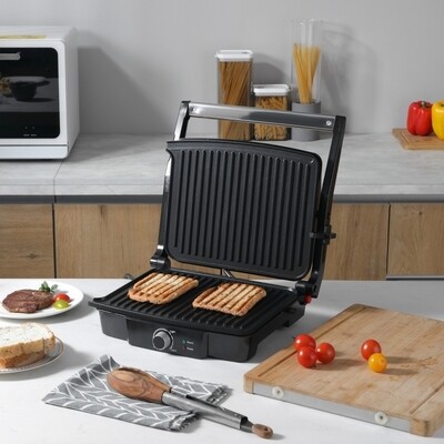 Elektrogrill Elektrischer Grill, Kontaktgrill 2000 W