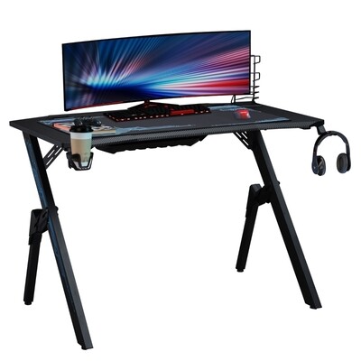 Gaming Tisch Computertisch Schreibtisch 110 cm x 59 cm x 75 cm