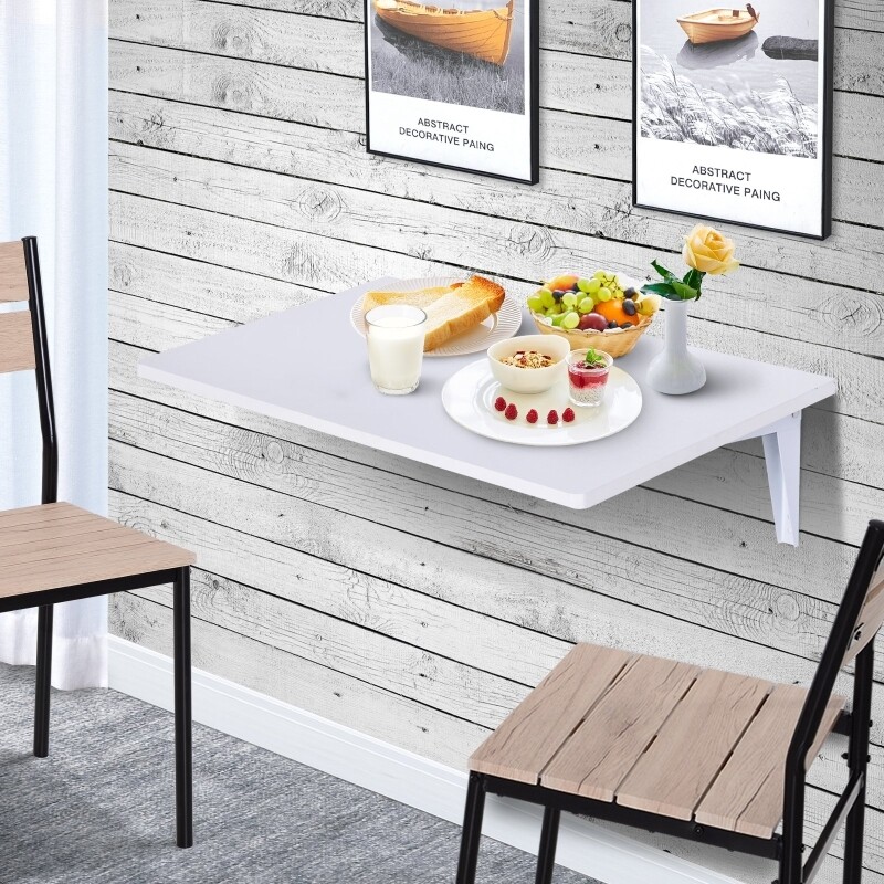 Wandklapptisch Wandtisch Klapptisch weiss