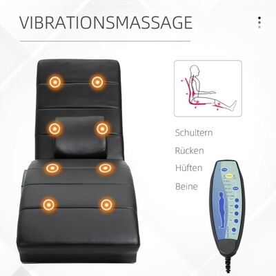Relaxliege / Massageliege mit Zero-G Design