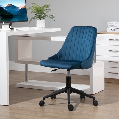 Ergonomischer Drehstuhl Bürostuhl Blau