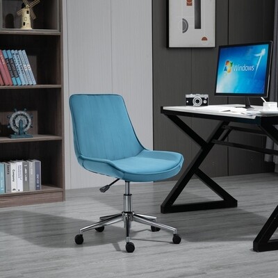 Bürostuhl Drehstuhl Schreibtischstuhl höhenverstellbar blau