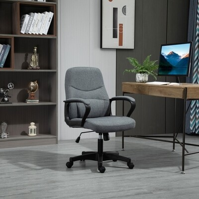 Chefsessel mit Massagefunktion Grau
