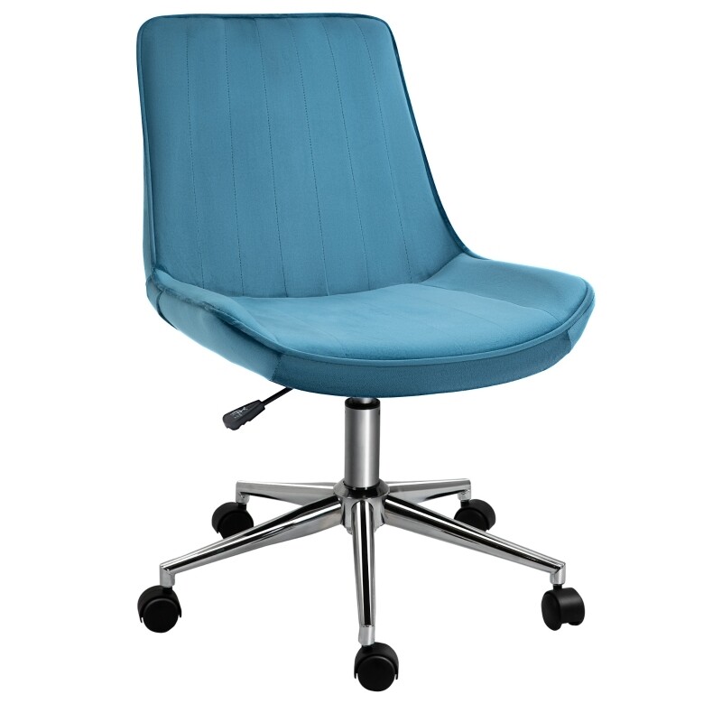 Bürostuhl Drehstuhl Schreibtischstuhl höhenverstellbar blau
