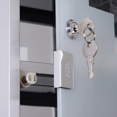 Medizinschrank Erste Hilfe Schrank mit Schloss