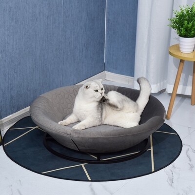 Hundesofa Haustiersofa Hundebett Katzensofa Grau