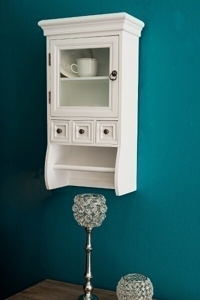 Wandablage, kleine Vitrine &quot;Jenna&quot;