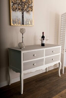 Kommode, Konsole, Sideboard &quot;Roma&quot;, mit 4 Schubladen