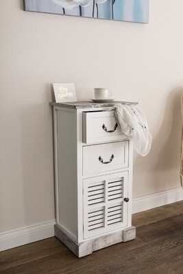 Kommode, Schrank &quot;Mathilde&quot;, mit 1 Tür / 2 Schublade