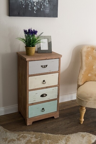 Kommode, Sideboard &quot;Samuel&quot;, mit 4 Schubladen - FSC®