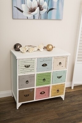 Kommode, Sideboard &quot;Adriano&quot;, mit 9 Schubladen