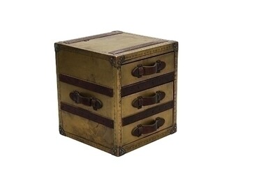 Stonyhurst eleganter Lampentisch, Truhe - OXI-SOL-BRASS