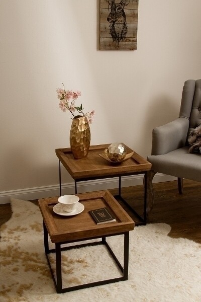 Couchtisch Beistelltisch&quot; Saturn &quot; 2er Set
