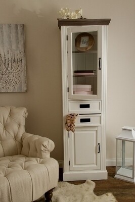Vitrine Schrank &quot;Rita&quot;, mit Glastüren - FSC®