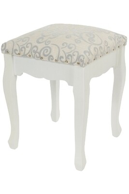 Hocker "Elegance", gepolstert mit Stoffbezug