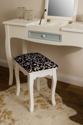 Gepolsterter Hocker &quot;Romantic&quot;