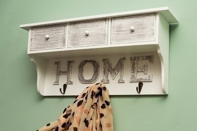 Home Garderobe 3 Schubladen "Pea"