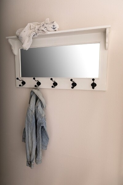 Garderobe &quot;Ella&quot;, mit Spiegel
