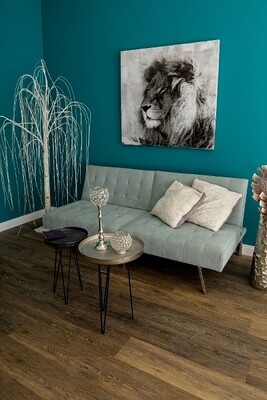 Couch Sofa Marleen mit Schlaffunktion - hellblau