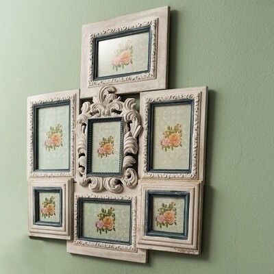 MDF Family Bilderrahmen "Jara", beige antik