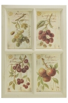 Wandbild im Sprossenfensterlook "Amalia"
